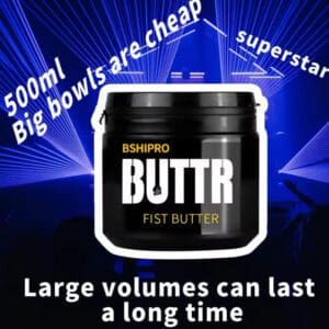 Large 500ml containers of fist butter offering long-lasting use.