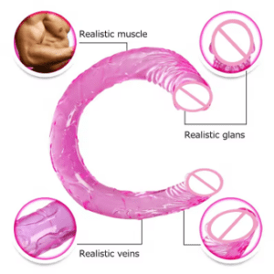 A detailed diagram of a pink, realistic muscle-shaped object with labeled features.